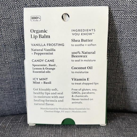 Woolzies - Organic - Let It Glow Lip Balm Set - 3ct - Picture 3 of 3